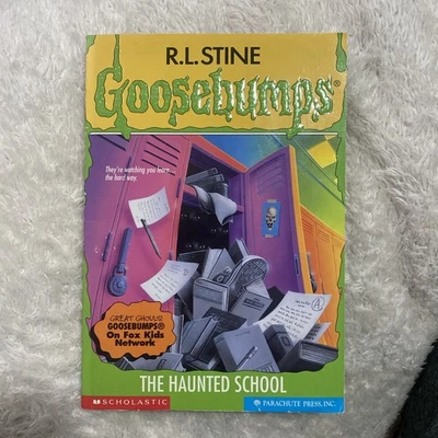 Goosebumps The Haunted School Book #59 1997 TRUE 1st PRINTING Edition Original - Image 1 of 4