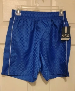 DSG Youth XL Woven Soccer Shorts In Surf The Web Blue - Picture 1 of 2