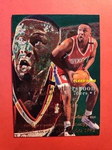 1995-96 Fleer - Clarence Cucchiaio Meteo #138 76ers  - Foto 1 di 6