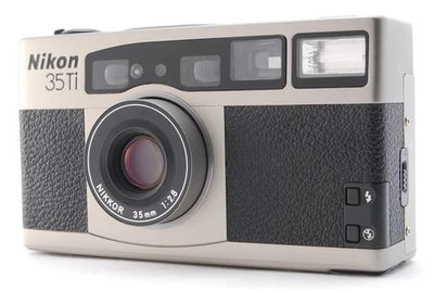 All Works! [Near MINT] Nikon 35Ti 35 Ti Point & Shoot 35mm Film Camera JAPAN - Image 1 of 4