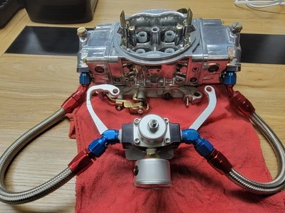 Holley 0-82851SA 850 CFM Double Pumper Aluminum Street HP Carburetor - Image 1 of 4