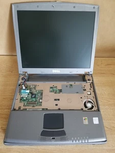 Vintage Dell Latitude X200 PP03S Silver Laptop w/Docking - For Parts or Repair - Photo 1/12