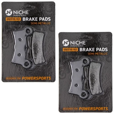 Juego de pastillas de freno para Harley-Davidson Street Glide Tri trasero semimetálico paquete de 2 Foto 1 de 4