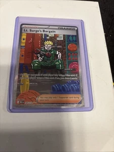 Lt. Surge's Bargain 185/132 Me01: Mega Evolution Holo - Imagen 1 de 3