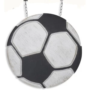 K&K Interiors Soccer Ball Arrow Replacement, 13.25-inches, Polyresin and Metal - Picture 1 of 2