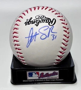 DANNY SALAZAR Signed Rawlings Official League Baseball ALA F11877 - Picture 1 of 1