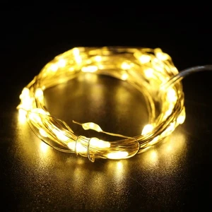 Photo Clip Light String Clip String Lamp Decoration Light W/200LEDs 60 New - Picture 1 of 24