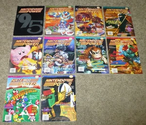 NINTENDO POWER MAGAZINE LOT - (10 Issues) 1995, Magazines - Picture 1 of 2
