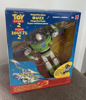 DISNEY PIXAR TOY STORY 2 MEGAMORPHER BUZZ MODULE 1 JUGUETE MATTEL 1999 ENVÍO GRATUITO Foto 1 de 4