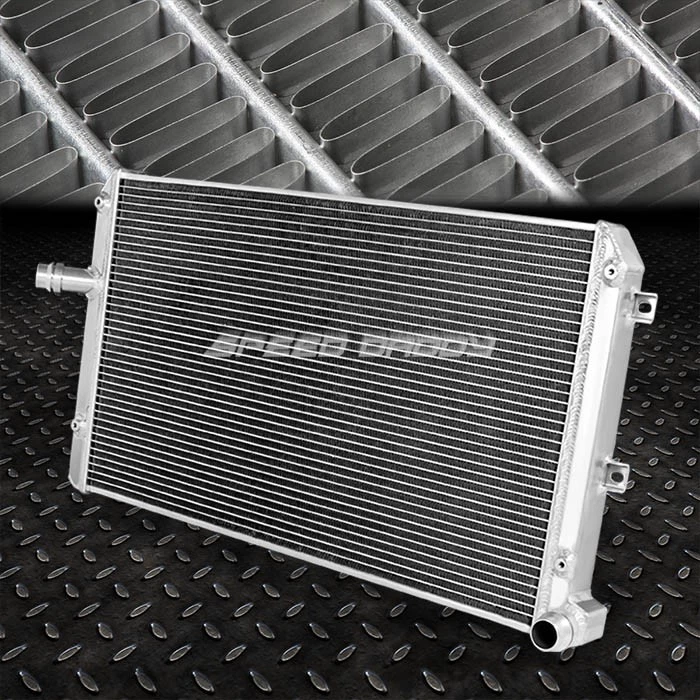 PARA 06-14 VW JETTA AUDI TT A3 2.0T 2.0 TDI RADIADOR DE REFRIGERACIÓN DE ALUMINIO COMPLETO DE 2 FILAS Foto 1 de 1