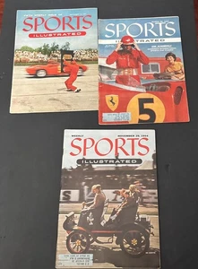 3 x Sport Illustrierte Zeitschriften Autos Show Jim Kimberly Lot 1954 1956 Racing - Bild 1 von 5