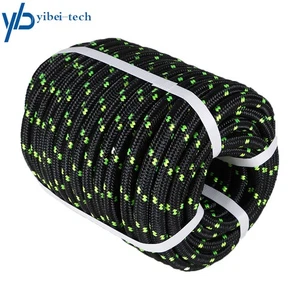 1/2" × 200' Bull Rope Breaking Strength 6180Lbs Double Braid Polyester Rope - Picture 1 of 10