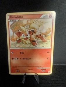 Growlithe 65/123 HeartGold SoulSilver Pokemon Card NM/LP - Picture 1 of 2