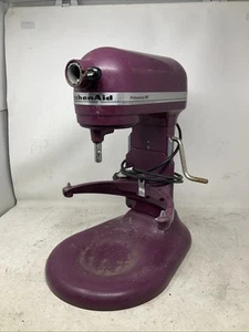 Kitchenaid Professional HD Purple Mixer Only Untested for Parts Only Read - Picture 1 of 8