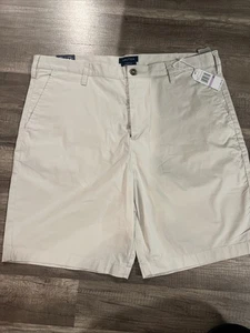 NWT Nautica Deck Short - Classic Fit Stretch Size 38 - Light Tan - Free Shipping - Picture 1 of 7