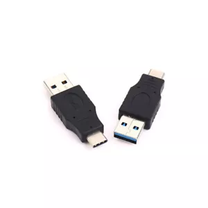 1× USB-C 3.1 Type C Male to USB 3.0 Female Data Sync Adapter Converter Plug - Picture 1 of 3