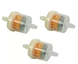 3x Benzinfilter Kraftstofffilter 6mm Motorrad Moped Roller Auto Go-Kart etc ✅ - Bild 1 von 3