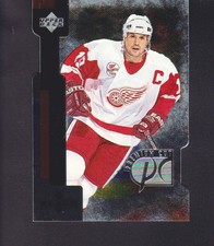 1997-98 Black Diamond Hockey Premium Cut #PC7 Steve Yzerman Detroit Red Wings