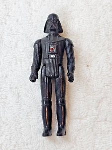 VTG 1977 Kenner Star Wars Darth Vader Action Figure Silver Belt HK No Cape Saber - Picture 1 of 7