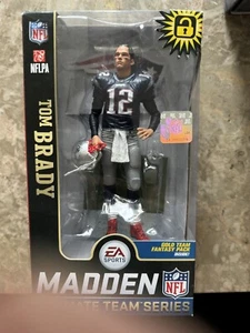 2018 Tom Brady New England Patriots Madden Series 2 Mcfarlane Figure MOC MIB - Picture 1 of 8