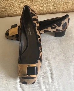TheORIGINAL CAR SHOE Patended in 1963 .Calf Hair Loafers Made in lTALY S 39.1/2 - Picture 1 of 12