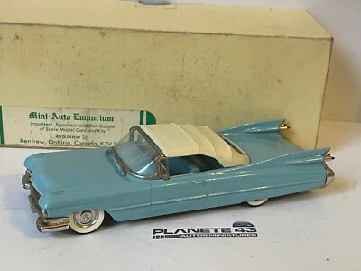 MAE MINI AUTO EMPORIUM 1959 CADILLAC CONVERTIBLE TOP UP  1/43 - Photo 1/2