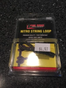 Pine Ridge Tiro con Arco Nitro Cuerda Lazo - Pieza de 5 pulgadas (3/paquete) - Camuflaje ¡NUEVO EN PAQUETE! - Imagen 1 de 2