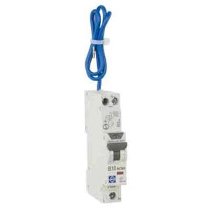 Lewden 10 Amp Typ B einpolig RCBO B10 30mA 6kA RCBO-B10/30/SPA - Bild 1 von 2