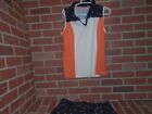 IZOD GOLF WOMANS SHIRT AND AND SKIRT MATCHING OUTFIT