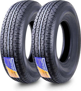 2 GRAND RIDE FREE COUNTRY Premiumtrailer Tires ST235/85R16 Radial, Load Range F - Picture 1 of 7