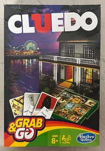 NEW HASBRO CLUEDO GRAB & AND GO TRAVEL GAME B0999 PORTABLE CLUE (DAMAGED BOX) - Picture 1 of 6