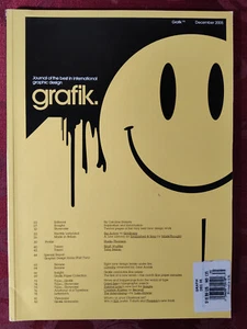 Rare grafik UK British Graphic Design Magazine December 2005 Caroline Roberts - Imagen 1 de 1
