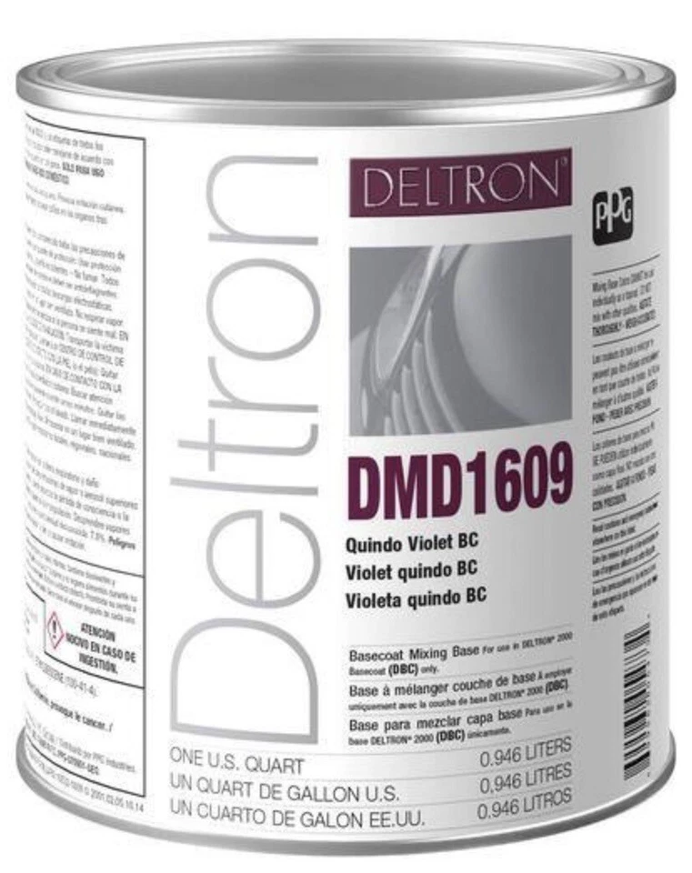 Dmd1609 PPG Refinish Deltron 1 quarto violeta frete grátis! - Imagem 1 de 1
