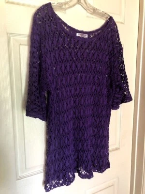 复古 European Concepts 女式青少年衬衫开放编织四季 — 第 1/4 张图片