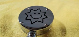 🎅ASTATIC "SMILEY FACE" MIC HEAD*1 OF A KIND JUST MAKES U HAPPY 😃  - Picture 1 of 6