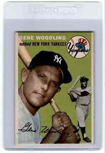 1954 Topps Gene Woodling New York Yankees #101