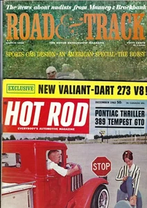 1964 Pontiac GTO tested & featured in 2 vintage magazines Hot Rod & Road & Track - Imagen 1 de 6
