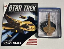 Eaglemoss Star Trek Starships- #14 Cardassian Galor Class w/Magazine
