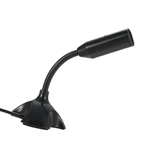 USB Desktop Microphone 360° Adjustable Microphone Recording Mic USB port U0P9 - Picture 1 of 5
