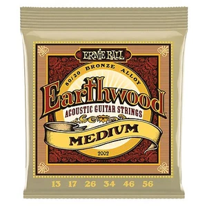 Juego acústico Ernie Ball P02002 madera de tierra mediana 80/20 bronce, .013 - .056 - Imagen 1 de 1