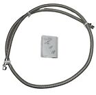 SWAGELOK SS-FM4SL4SL4-72 STAINLESS STEEL CONVOLUTED (FM) HOSE 1/4 TUBING ENDS