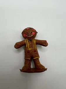 Vintage Diener Gingerbread Man 2.5" Figure Made in Hong Kong ! - Picture 1 of 3