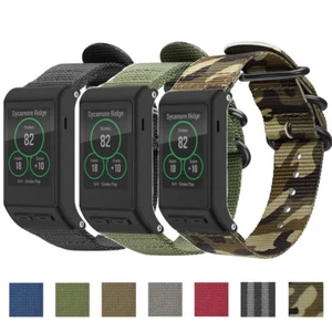 Für Garmin Vivoactive HR Band Weich Nylon Sport Riemen Metallschnalle Armband - Bild 1 von 19