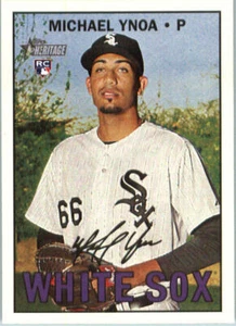 2016 Topps Heritage #632 Michael Ynoa RC Chicago White Sox - Picture 1 of 1