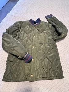 Art Class Kids Green Quilted Puffer Jacket Size 12/14 - Picture 1 of 5