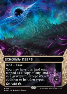 [MTG] Echoing Deeps (Showcase) (0013) (EOS) NM - Picture 1 of 1