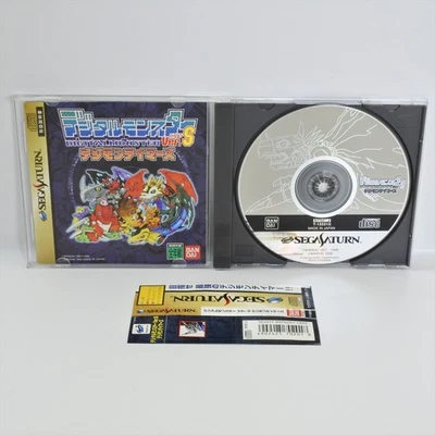 Sega Saturn DIGITAL MONSTER Ver.S DIGIMON TAMERS Spine * 3251 ss - Image 1 of 4