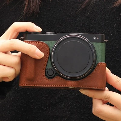 For Panasonic S9 LUMIX Protective Shell Camera base case Leather Shell cover bag - Image 1 of 4