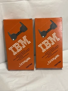 Lot (2) Genuine Lexmark IBM 1337765 Easystrike Lift Off Correction Tape NEW - Picture 1 of 2