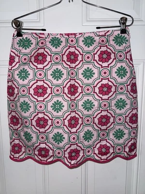 Pantalón Corto Golftini 2L Mrs. Brightside Largo Rosa Cinta Dobladillo Cremallera Lateral Alto Tejido Tejido Foto 1 de 4